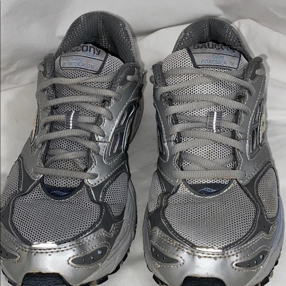 Saucony Grid Formula TR Gray Blue Size 10 - Picture 2 of 12